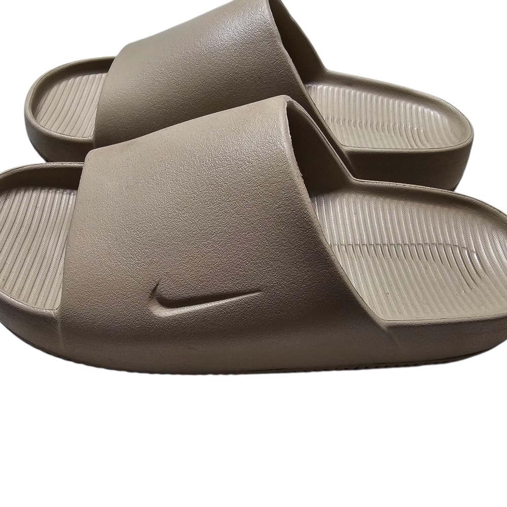 Nike Beige Slide Sandals